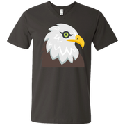 Eagle Eye Face Emoji Men’s V-Neck T-Shirt