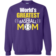 Worlds Greatest Baseball Mom Sweatshirt