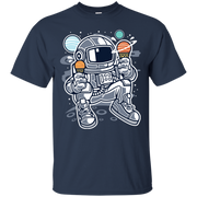 Spaceman Ice-Cream Cartoon T-Shirt