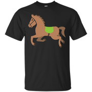 Galloping Horse Emoji T-Shirt