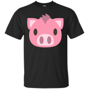 Pig Face Emoji T-Shirt