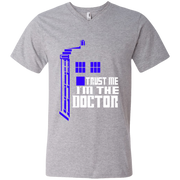 Trust me im the Doctor Who Parody Men’s V-Neck T-Shirt