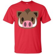 Wart Hog Emoji T-Shirt