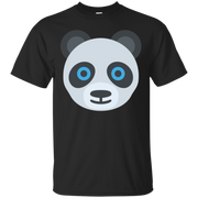 Panda Face Emoji T-Shirt