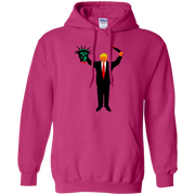 Trump Holding Statue of Liberty Head Hoodie