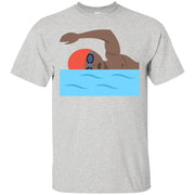 Breast Stroke Swimming Emoji T-Shirt