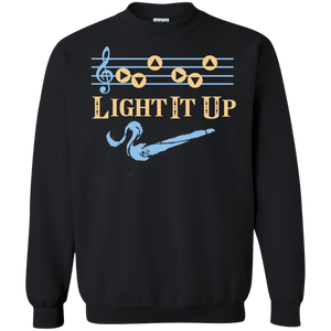 Zelda Light Up Weed Meme Sweatshirt