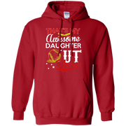 Thats my Awesome Daughter Out There Baseball Hoodie