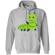 Waving Caterpillar Emoji Hoodie