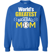 Worlds Greatest Baseball Mom Sweatshirt