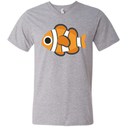 Nemo Fish Emoji Men’s V-Neck T-Shirt