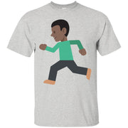 Running Black Guy Emoji T-Shirt