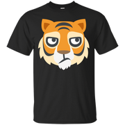 Tiger Face Emoji_T Shirt_navy