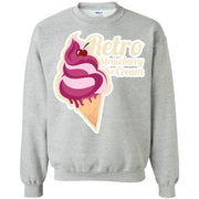 Retro Strawberry Ice Cream Month Sweatshirt