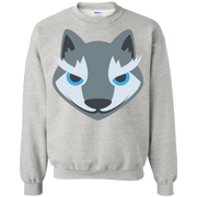 Wolf Face Emoji Sweatshirt