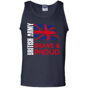 British Army Brave and Proud Tank Top