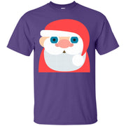 White Santa Emoji T-Shirt