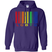 LGBTQ Rainbow Barcode Hoodie