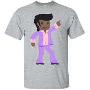 Disco Dancing Black Man Emoji T-Shirt