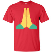 Emoji Yellow Prayer Hands T-Shirt