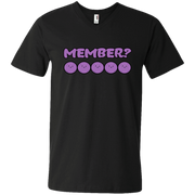 Member Berries in a Row! Member? Men’s V-Neck T-Shirt