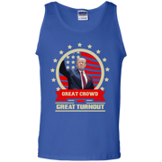 Great Crowd, Great Turnout Trump Quote Texas Tank Top