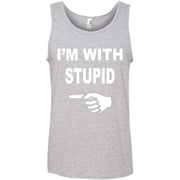 I’m With Stupid Tank Top