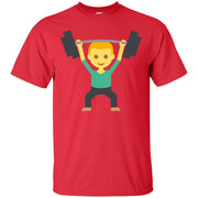 Weight Lifting Emoji T-Shirt