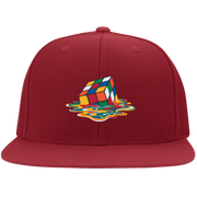 Melting Rubix Cube Flex Fit Cap