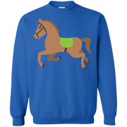 Galloping Horse Emoji Sweatshirt