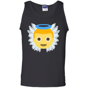 Yellow Angel Emoji Tank Top