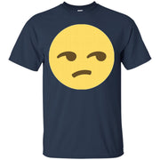 Not Bothered Emoji Face T-Shirt