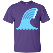 Surfing Wave Emoji T-Shirt