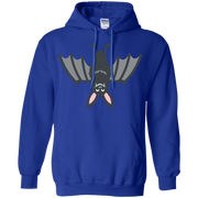 Upside Down Bat Emoji Hoodie