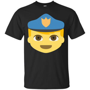 Yellow Policeman Emoji T-Shirt