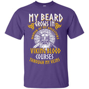 Viking Blood Courses Through My Veins! Beard T-Shirt