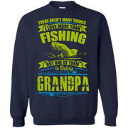 I Love Being A Grandpa More Than Fishing Sweatshirt