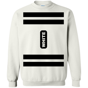 White Crayon Costume Sweatshirt