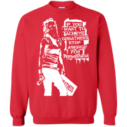 Banksy’s If You want to Achieve Greatness Stop Asking for Permission Sweatshirt