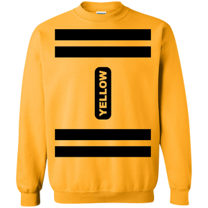 Yellow Crayon Costume Sweatshirt