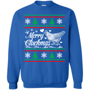 Merry Cluckmas Chicken Christmas  Sweatshirt