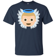 White Angel Emoji T-Shirt