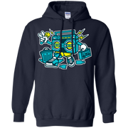 Street Boom Box Character Hoodie