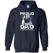 Proud Pug Dad, My Baby is my Everything Hoodie