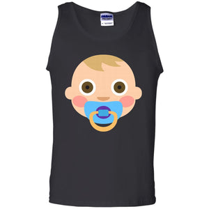 White Baby Emoji Tank Top