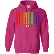 LGBTQ Rainbow Barcode Hoodie