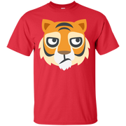 Tiger Face Emoji_T Shirt_navy