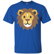 Lion Face Emoji T-Shirt