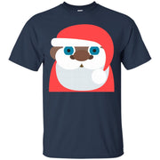Black Santa Emoji T-Shirt