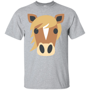 Horse Face Emoji T-Shirt